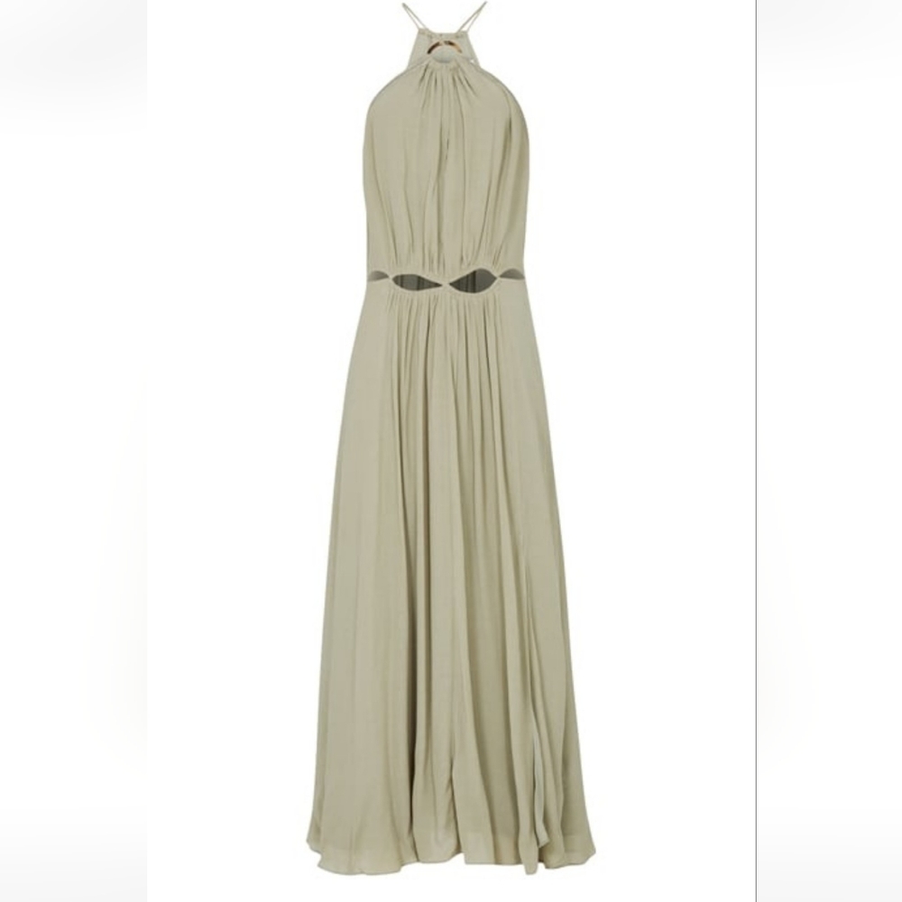 NWT REISS | $295 Marta Midi Dress Pink - Picture 8 of 8